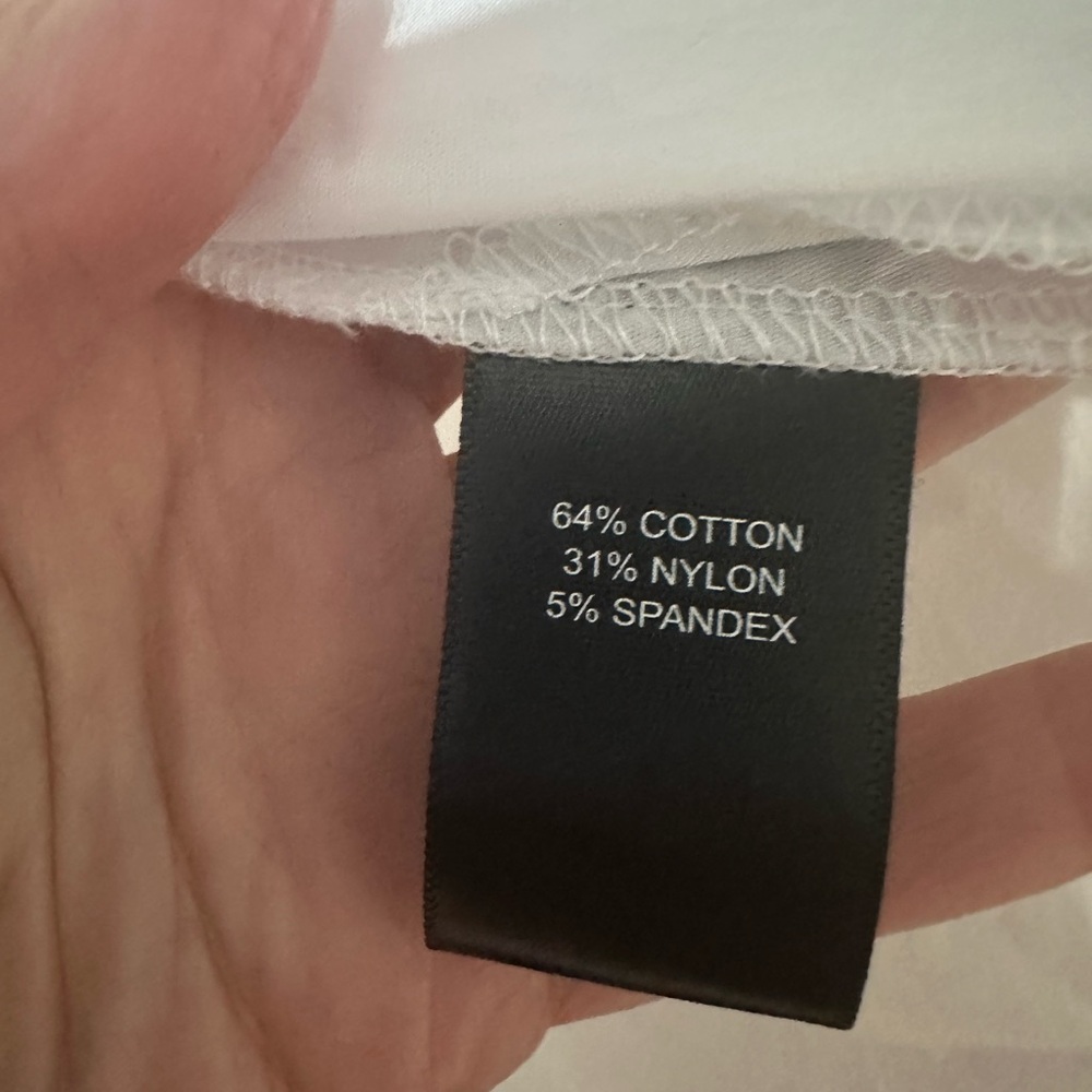 Jones New York Crisp White Dress Shirt - Picture 4 of 4